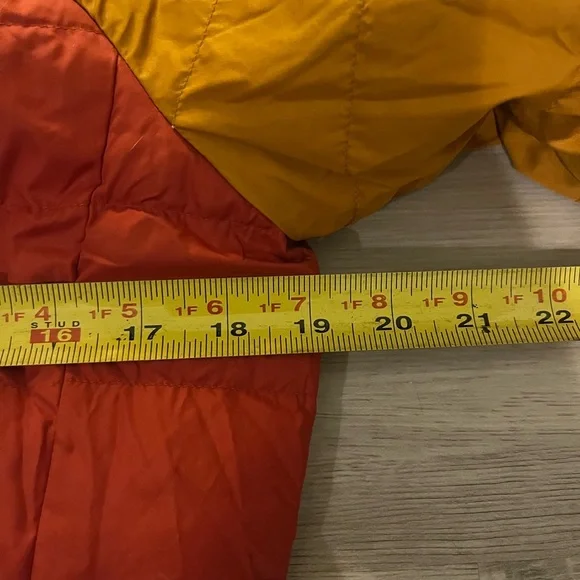 L.L. Bean Colorblock Down Jacket - Picture 6 of 6